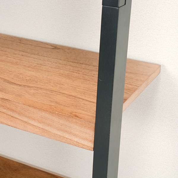 萩原 オープンラック 幅80cm 5段 ブラック RCC-1772BK 1台(ご注文単位1台)【直送品】