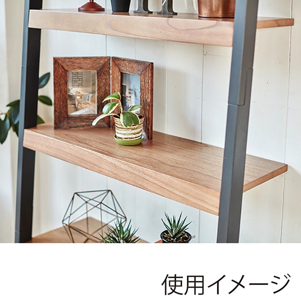 萩原 オープンラック 幅80cm 5段 ブラック RCC-1772BK 1台(ご注文単位1台)【直送品】