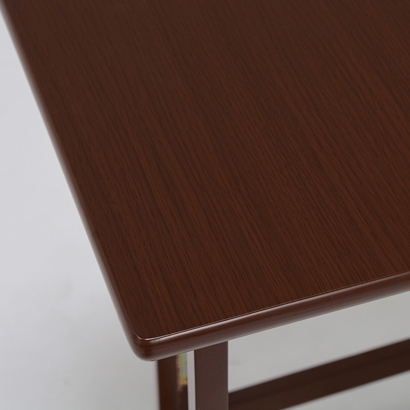 萩原 折りたたみデスク　幅88cm ブラウン VT-7370BR 1台（ご注文単位1台）【直送品】