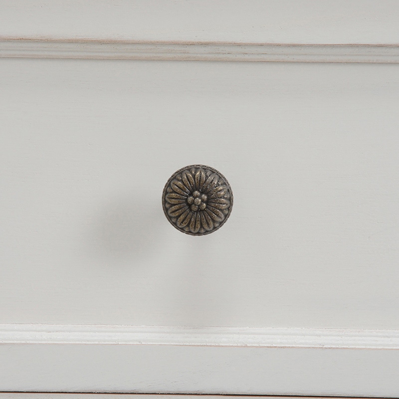 萩原 テレビ台 幅74cm アンティークホワイト MTV-5382AW 1台(ご注文単位1台)【直送品】