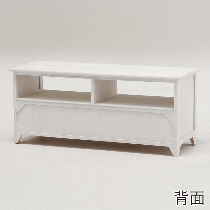 萩原 テレビ台　幅94cm アンティークホワイト MTV-5383AW 1台（ご注文単位1台）【直送品】