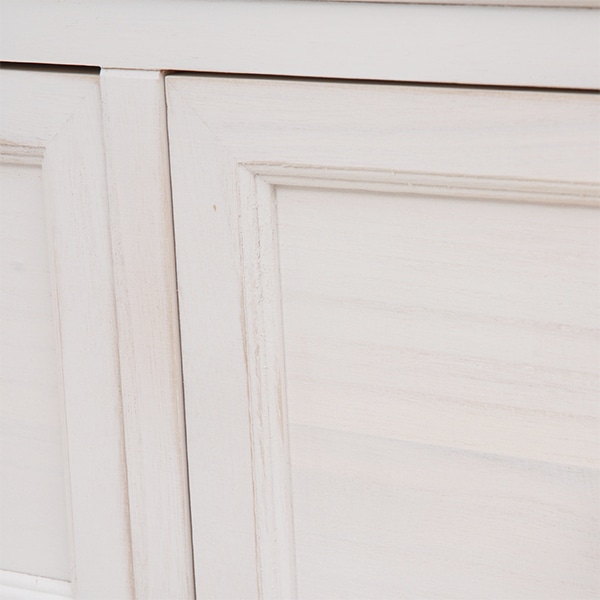 萩原 テレビ台　幅94cm アンティークホワイト MTV-5383AW 1台（ご注文単位1台）【直送品】