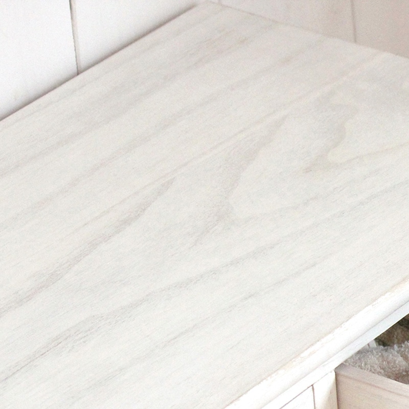 萩原 ローチェスト　6杯 アンティークホワイト MCH-5388AW 1台（ご注文単位1台）【直送品】