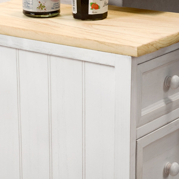 萩原 チェスト 幅20cm 4段 MCH-5280NAW 1台(ご注文単位1台)【直送品】