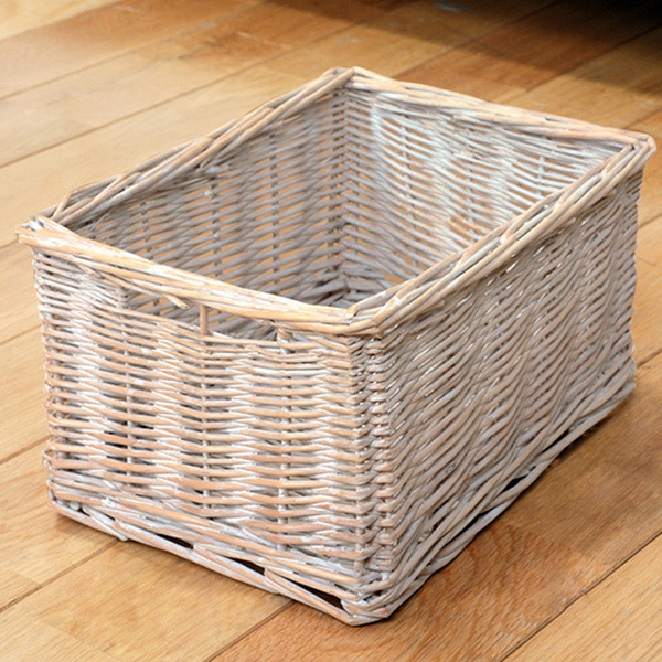 萩原 テレビ台 幅115cm アンティークホワイト バスケットタイプ MTV-5712AW 1台(ご注文単位1台)【直送品】