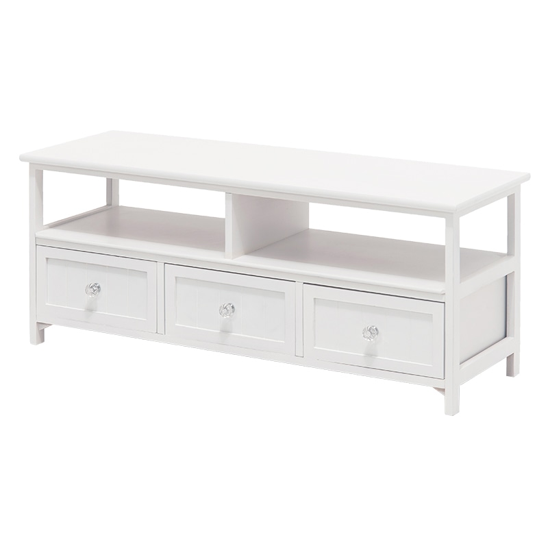 萩原 テレビ台 幅100cm ホワイト MTV-5507WH 1台(ご注文単位1台)【直送品】