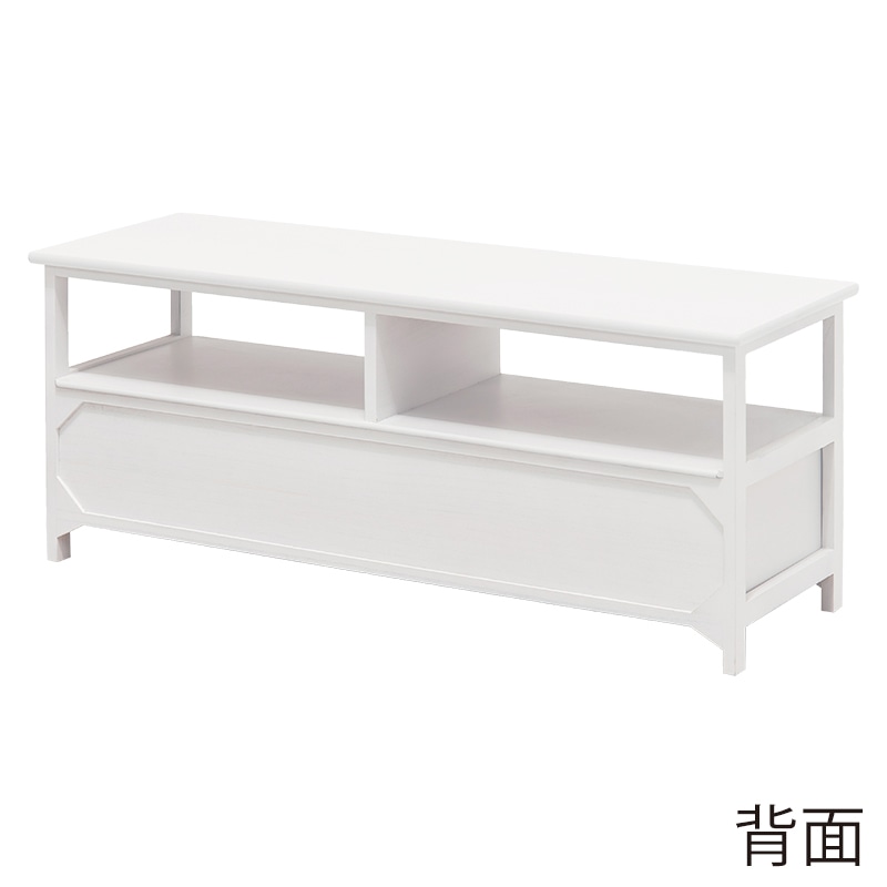 萩原 テレビ台 幅100cm ホワイト MTV-5507WH 1台(ご注文単位1台)【直送品】