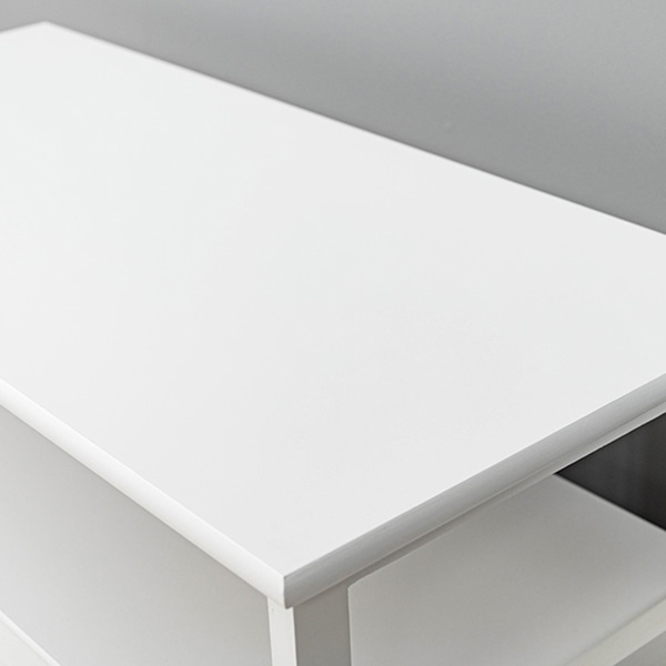 萩原 テレビ台 幅100cm ホワイト MTV-5507WH 1台(ご注文単位1台)【直送品】