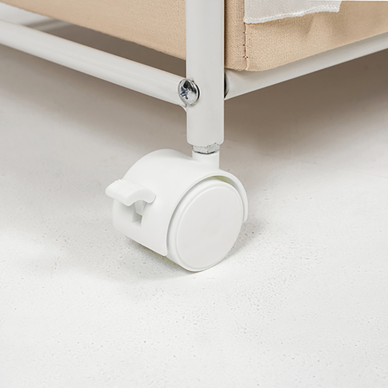 萩原 ハンガーラック　幅75cm　引出し2杯 ピンク KHR-3164PI 1台（ご注文単位1台）【直送品】