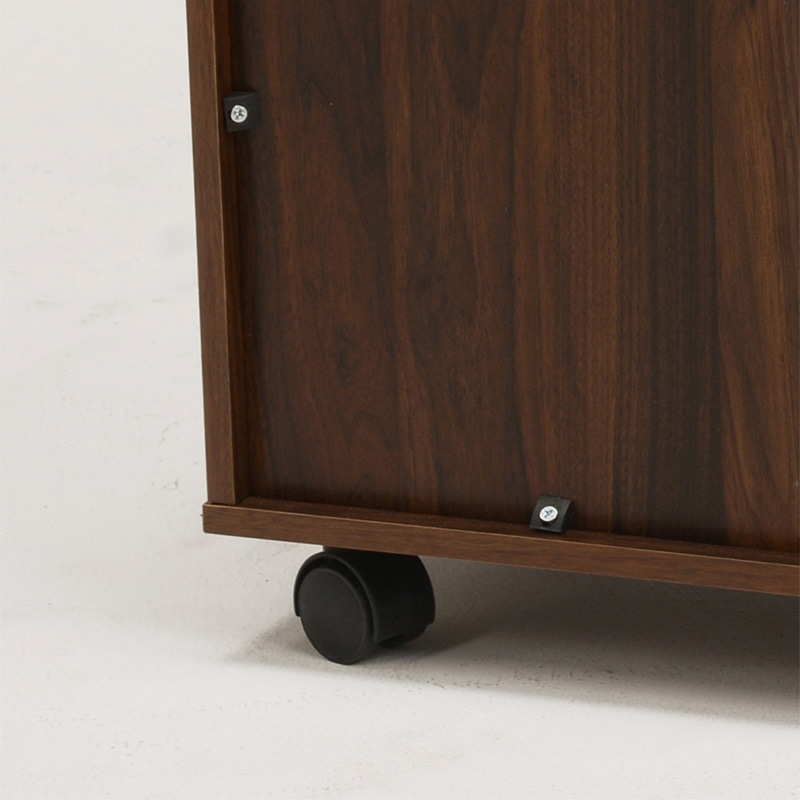 萩原 マガジンラック 幅55cm S ブラウン RCC-1021BR-S 1台(ご注文単位1台)【直送品】