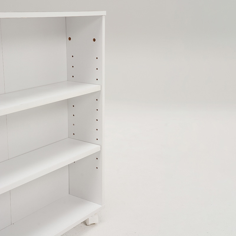 萩原 マガジンラック 幅55cm S ホワイト RCC-1021WH-S 1台(ご注文単位1台)【直送品】