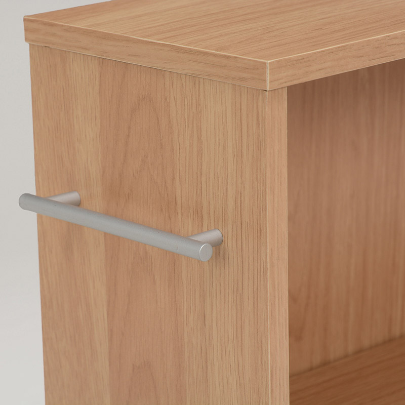 萩原 マガジンラック　幅55cm　M ナチュラル RCC-1021NA-M 1台（ご注文単位1台）【直送品】