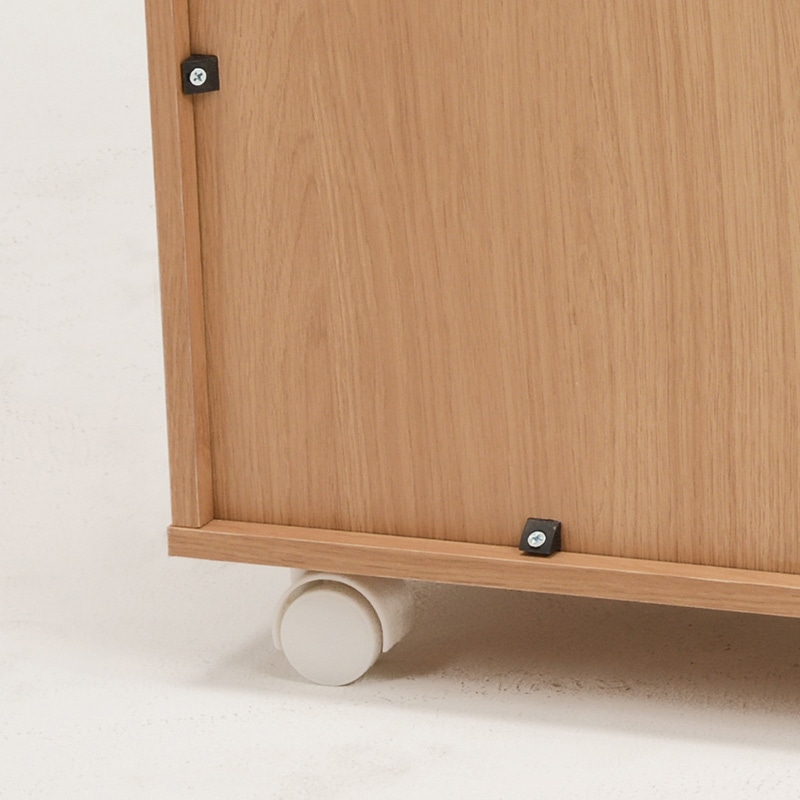 萩原 マガジンラック　幅55cm　M ナチュラル RCC-1021NA-M 1台（ご注文単位1台）【直送品】