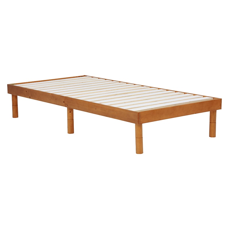 萩原 ベッド ライトブラウン WB-7700S-LBR 1台(ご注文単位1台)【直送品】