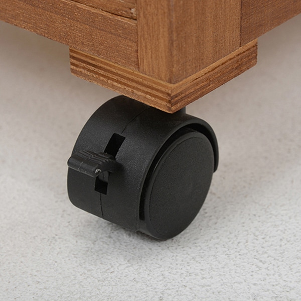 萩原 ストッカー ライトブラウン MUD-6734LBR 1台（ご注文単位1台）【直送品】