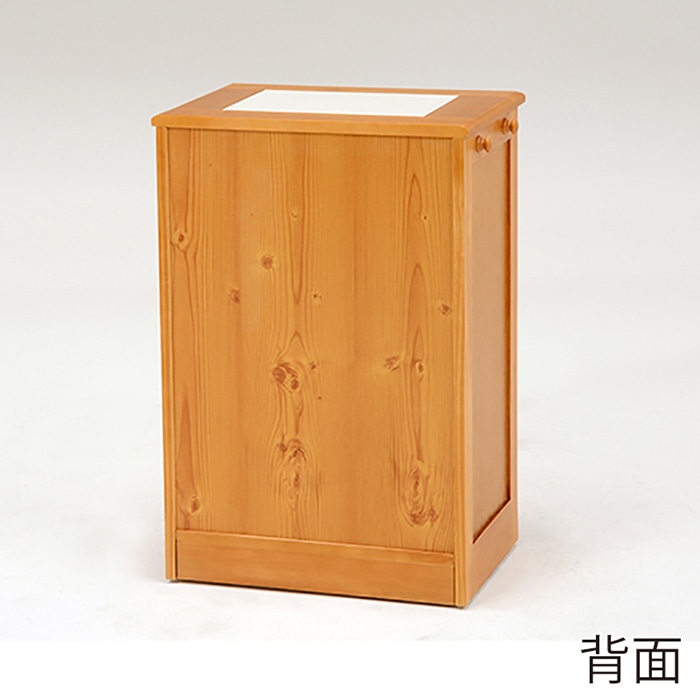 萩原 ダストボックス 15L×2 ナチュラル MUD-6720NA 1台(ご注文単位1台)【直送品】