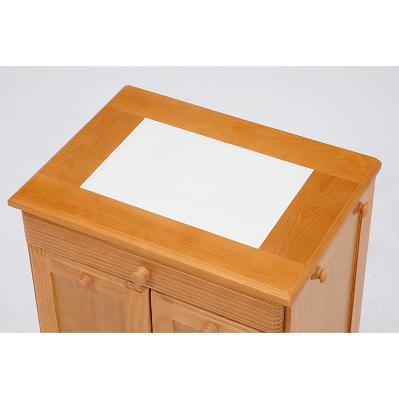 萩原 ダストボックス 15L×2 ナチュラル MUD-6720NA 1台(ご注文単位1台)【直送品】