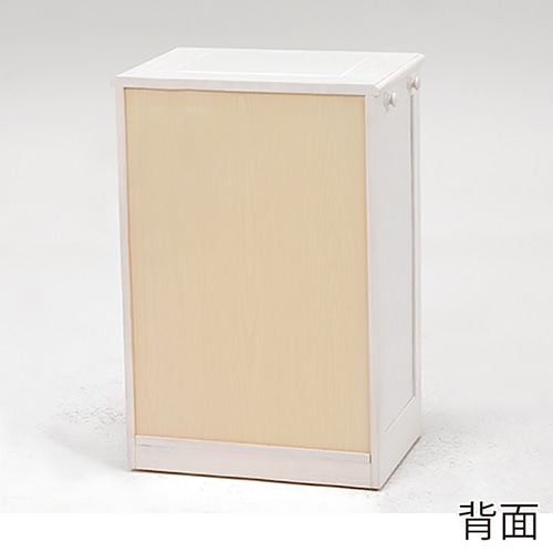 萩原 ダストボックス 15L×2 ホワイトウォッシュ MUD-6720WS 1台(ご注文単位1台)【直送品】