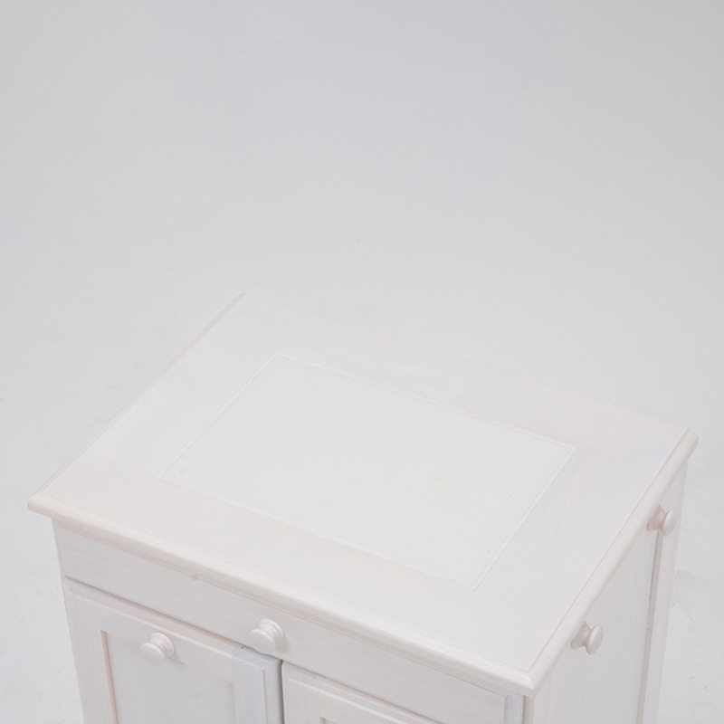 萩原 ダストボックス 15L×2 ホワイトウォッシュ MUD-6720WS 1台(ご注文単位1台)【直送品】