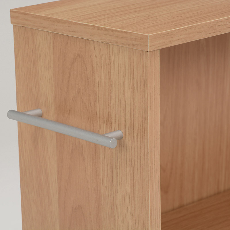 萩原 マガジンラック 幅55cm S ナチュラル RCC-1023NA-S 1台(ご注文単位1台)【直送品】