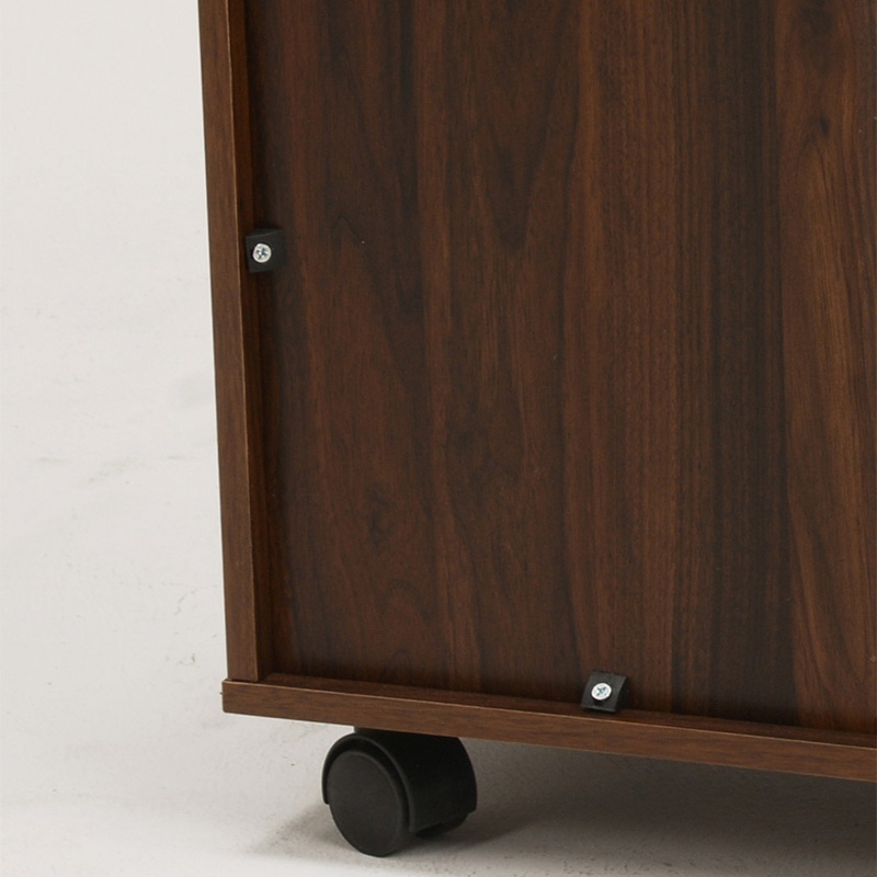 萩原 マガジンラック 幅55cm S ブラウン RCC-1023BR-S 1台(ご注文単位1台)【直送品】