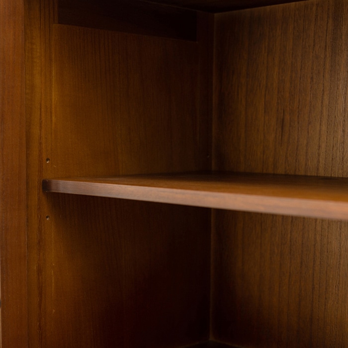 萩原 キャビネット　幅60cm ブラウン MCC-5187BR 1台（ご注文単位1台）【直送品】