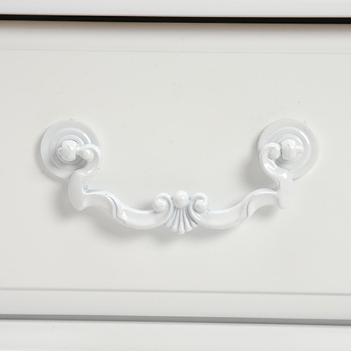 萩原 チェスト 5段6杯 幅60cm ホワイト MCH-5770WH 1台(ご注文単位1台)【直送品】