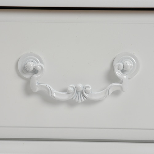 萩原 チェスト 3段6杯 幅88cm ホワイト MBC-5774WH 1台(ご注文単位1台)【直送品】