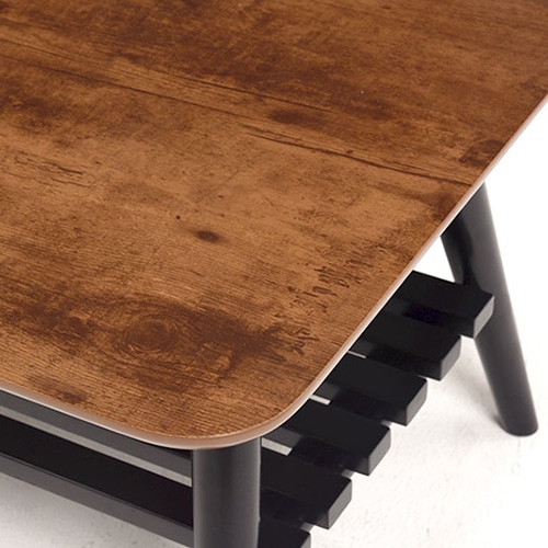 萩原 折りたたみテーブル 幅90cm レクタングル アンティークブラウン MT-6921AB 1台(ご注文単位1台)【直送品】