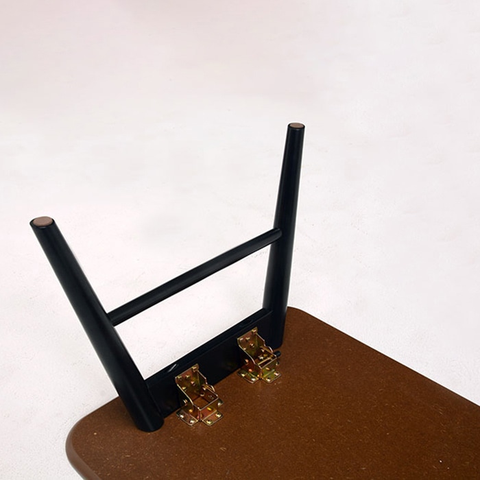 萩原 折りたたみテーブル 幅90cm レクタングル アンティークブラウン MT-6921AB 1台(ご注文単位1台)【直送品】