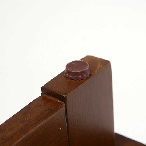 萩原 折りたたみデスク 高さ55cm ダークブラウン VT-7810DBR 1台(ご注文単位1台)【直送品】