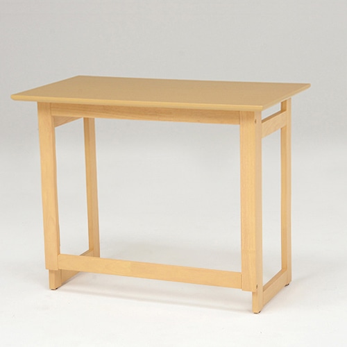 萩原 折りたたみデスク 高さ65cm ナチュラル VT-7811NA 1台(ご注文単位1台)【直送品】
