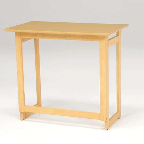 萩原 折りたたみデスク 高さ75cm ナチュラル VT-7812NA 1台(ご注文単位1台)【直送品】