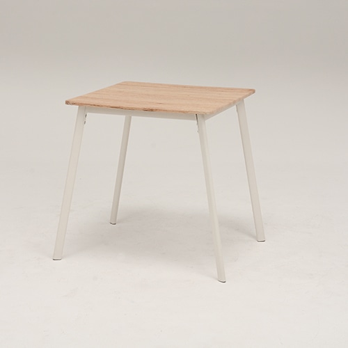 萩原 ダイニング3点セット ナチュラルホワイト LDS-4912WH 1セット(ご注文単位1セット)【直送品】