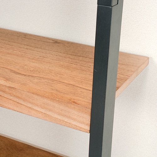 萩原 オープンラック 幅96cm 5段 ブラック RCC-1773BK 1台(ご注文単位1台)【直送品】