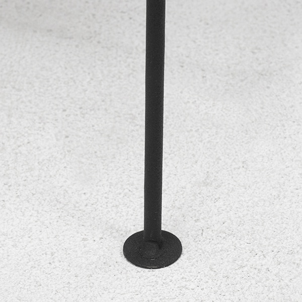 萩原 コーナーラック 2段 ブラック KR-3846BK 1台(ご注文単位1台)【直送品】