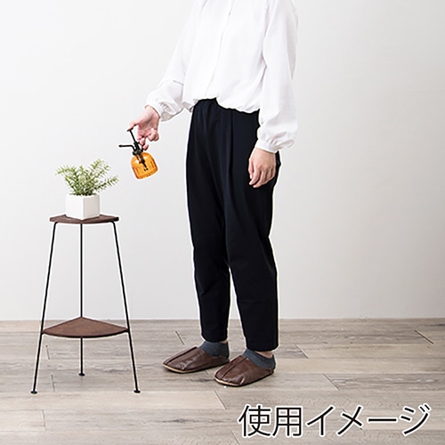 萩原 コーナーラック 2段 ブラック KR-3846BK 1台(ご注文単位1台)【直送品】