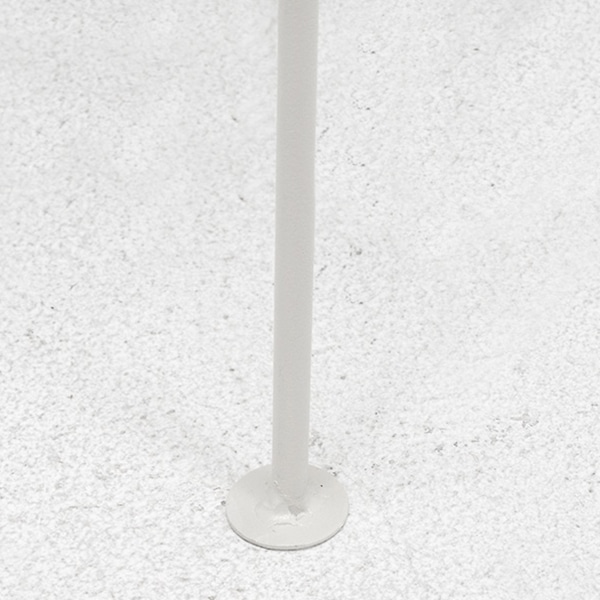 萩原 コーナーラック　2段 ホワイト KR-3846WH 1台（ご注文単位1台）【直送品】