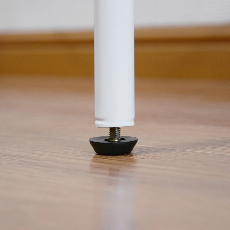 萩原 洗濯機ラック 幅58cm ホワイト KCC-3040WH 1台(ご注文単位1台)【直送品】