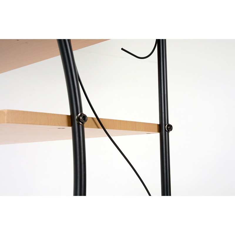 萩原 洗濯機ラック 幅75cm ブラウン KCC-3028BR 1台(ご注文単位1台)【直送品】