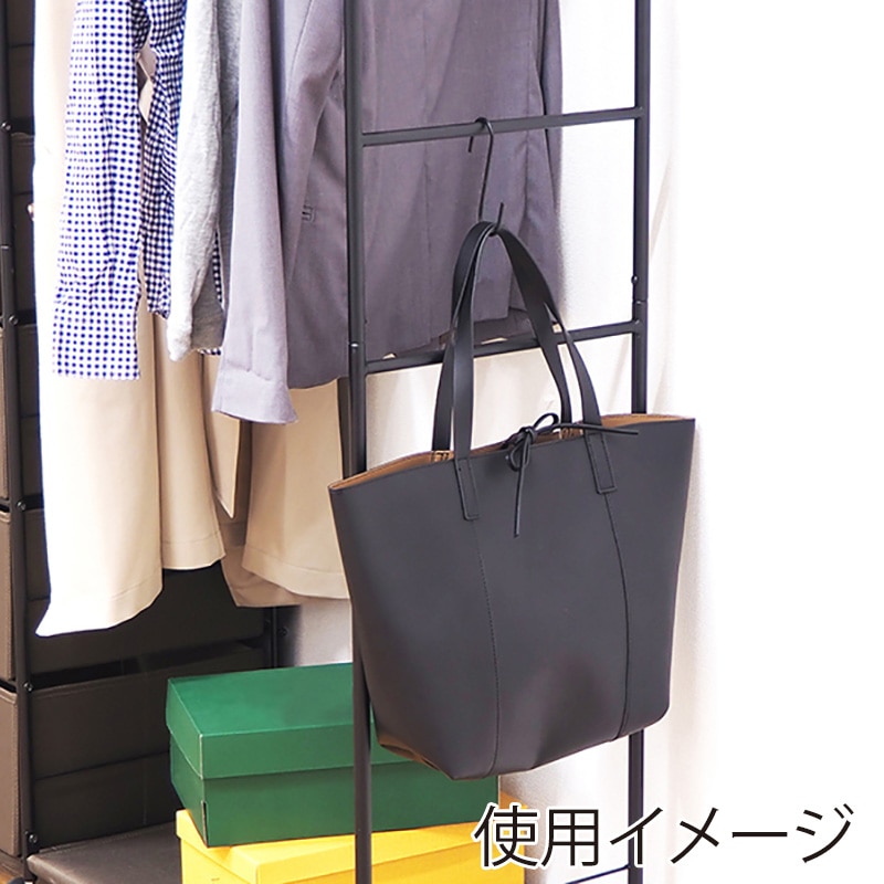 萩原 ハンガーラック 幅105cm 引出し7杯 ブラウン KHR-3159BR 1台(ご注文単位1台)【直送品】