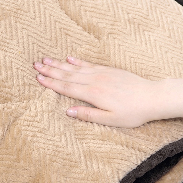 萩原 ビケ うす掛けこたつ布団 180×195cm ベージュ ビケ7560-BE 1台(ご注文単位1台)【直送品】