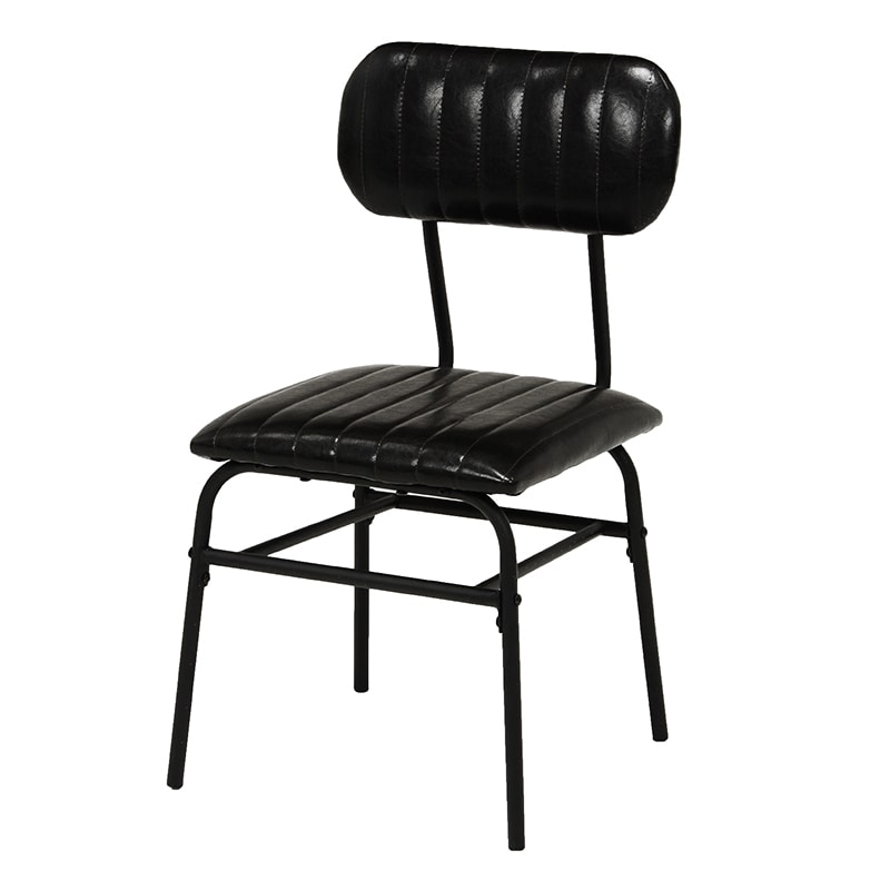 萩原 2人用ダイニング 3点セット ブラック LDS-4883BK 1セット(ご注文単位1セット)【直送品】