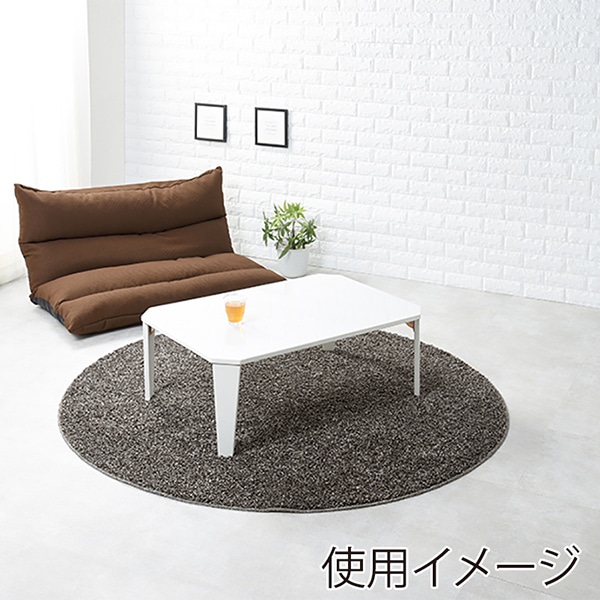 萩原 折りたたみテーブル 幅90cm クリアブラックホワイト クルール9060CW 1台(ご注文単位1台)【直送品】