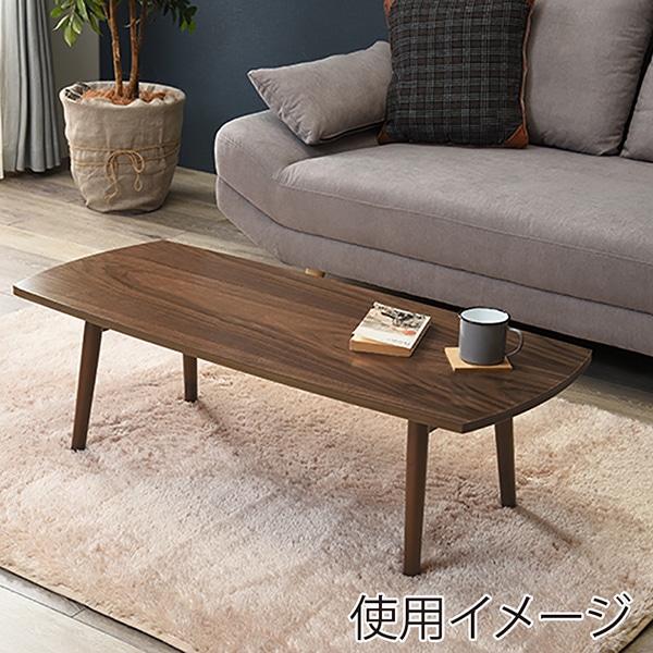 萩原 折りたたみテーブル スクエア 幅110cm ブラウン MT-6423BR 1台(ご注文単位1台)【直送品】