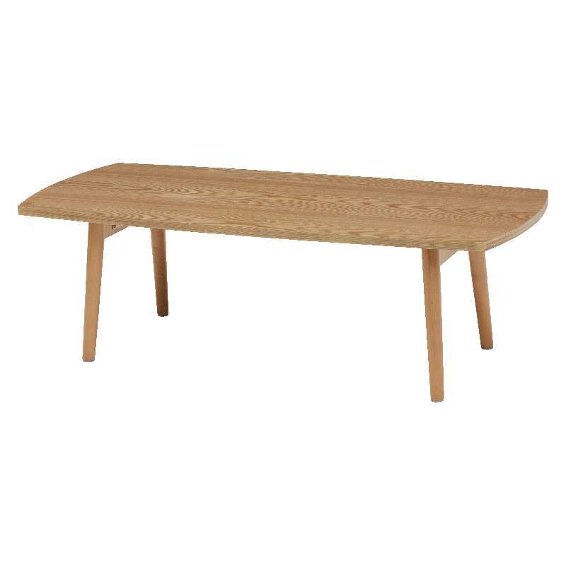 萩原 折りたたみテーブル スクエア 幅110cm ナチュラル MT-6423NA 1台(ご注文単位1台)【直送品】