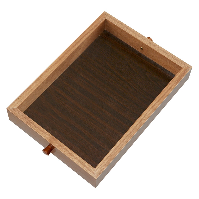 萩原 引き出し付きテーブル オーバル 幅110cm ブラウン MT-6352BR 1台(ご注文単位1台)【直送品】