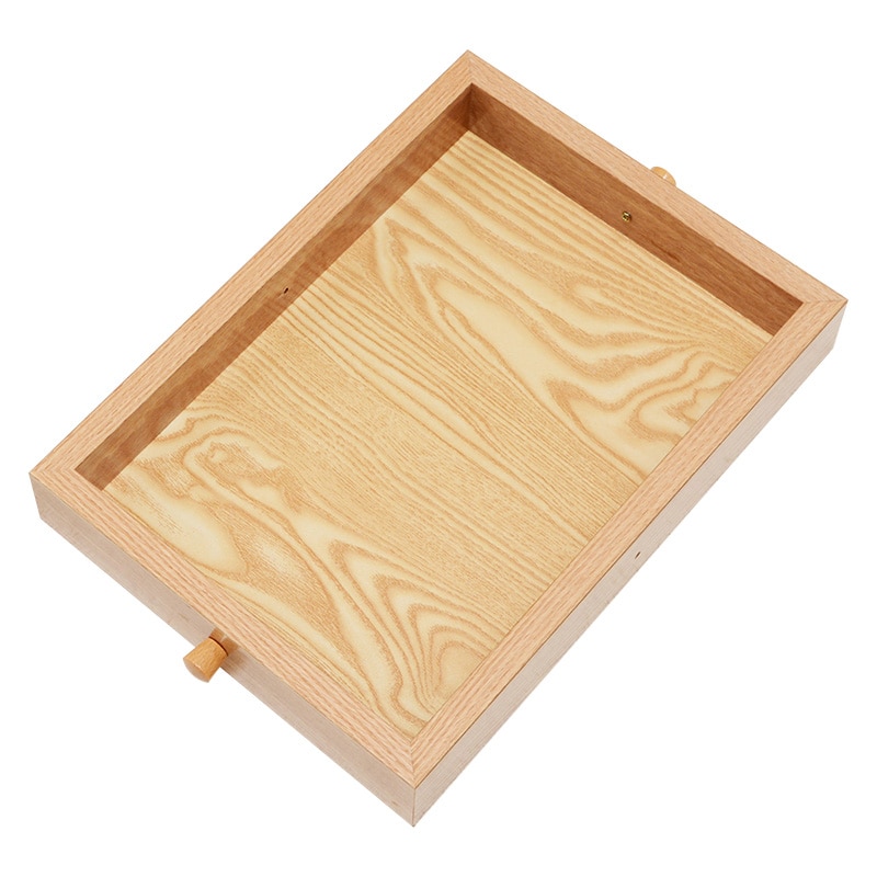 萩原 引き出し付きテーブル オーバル 幅110cm ナチュラル MT-6352NA 1台(ご注文単位1台)【直送品】