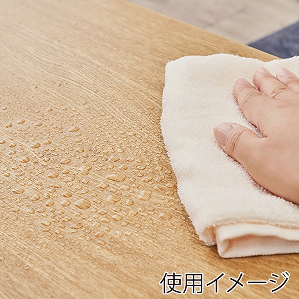 萩原 引き出し付きテーブル オーバル 幅110cm ナチュラル MT-6352NA 1台(ご注文単位1台)【直送品】