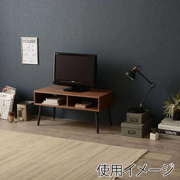 萩原 ローテーブル 幅80cm ブラウン MT-6481BR 1台(ご注文単位1台)【直送品】